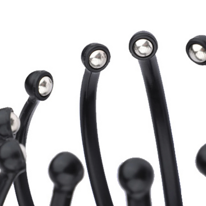 Vibration Head Massager Scalp Relaxation 12 Claw Electric Head Massager Octopus Point Massager