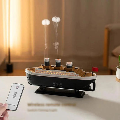 Titanic Ship Model Humidifier & Aroma Diffuser – 250ML