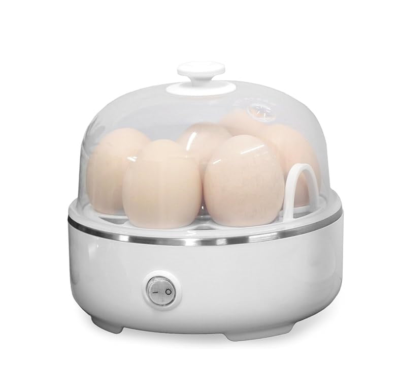 Compact 7-Egg Steamer – Quick & Efficient Egg Cooker