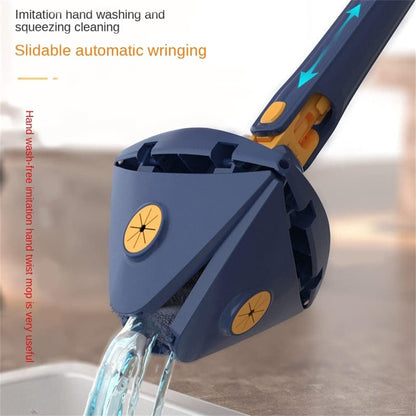 360° Rotating Wet & Dry Triangular Mop – Versatile Cleaning for Floors, Windows & More