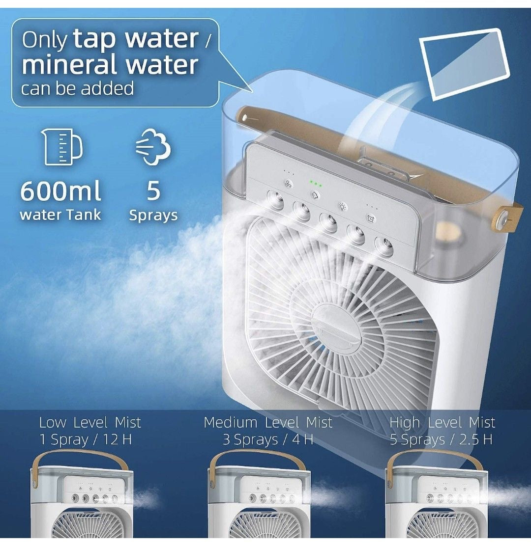 Cooling Fan With Ice