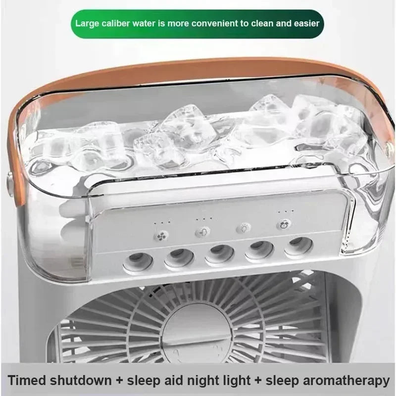 Cooling Fan With Ice
